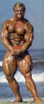 Grandes piernas de Tom Platz